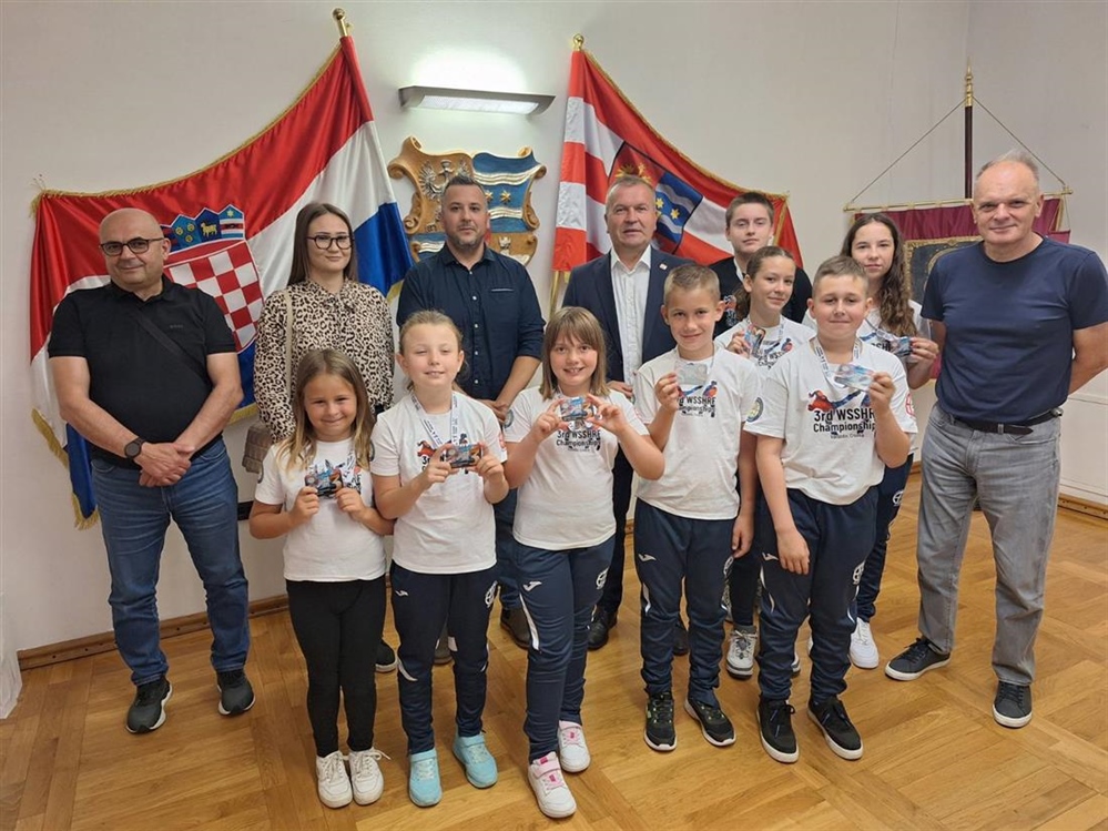 Župan Stričak primio članove Karate kluba Shito Ryu Varaždin – domaćine velikog svjetskog prvenstva