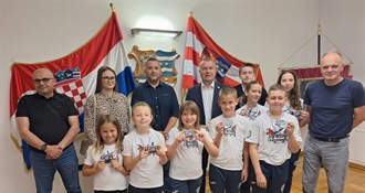 Župan Stričak primio članove Karate kluba Shito Ryu Varaždin – domaćine velikog svjetskog prvenstva