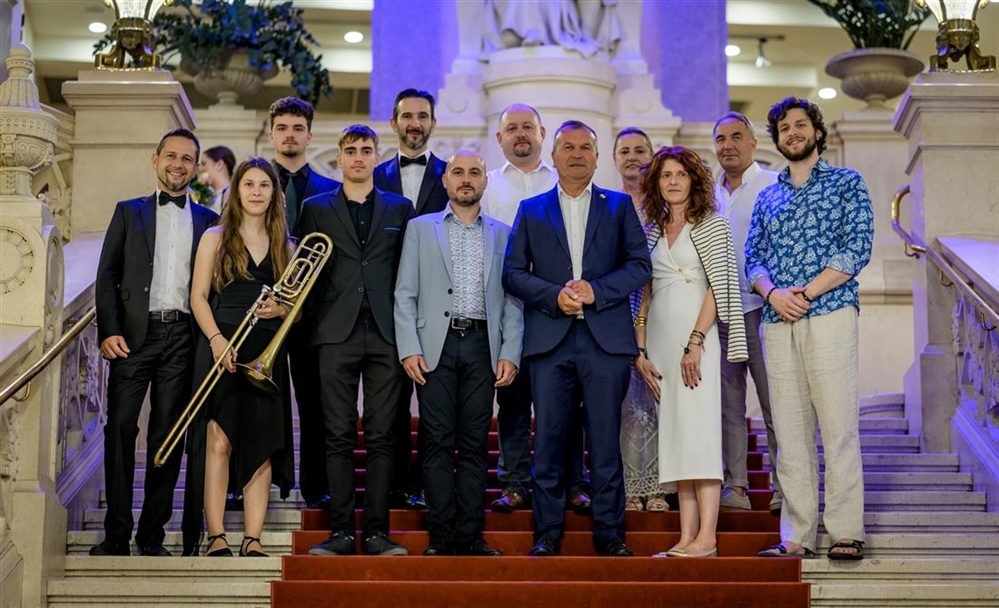 Orkestar Youth Orchestra Alpe Adria, čiji su članovi i učenici varaždinske glazbene škole oduševio na koncertu u Grazu, nazočio i župan Stričak