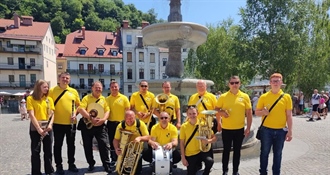 Puhački orkestar Radboa na međunarodnoj pozornici u Ljubljani