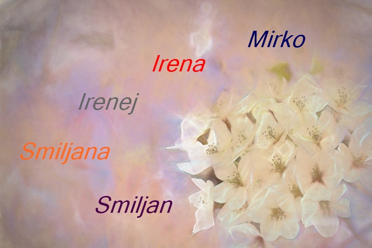 Sretan imendan današnjim slavljenicima!