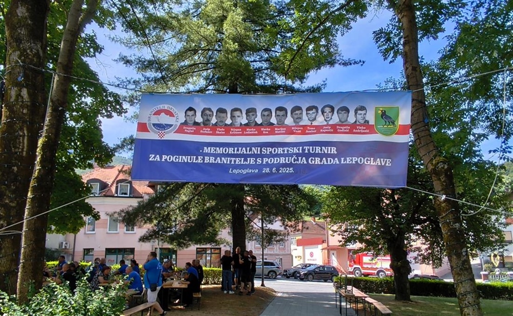 U spomen na 12 heroja: Na memorijalnom sportskom turniru za poginule branitelje u Lepoglavi, sudjelovalo stotinjak branitelja