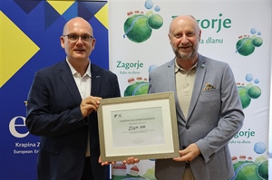 Župan Željko Kolar primio prestižnu europsku nagradu za izvanredna postignuća u energetskoj tranziciji