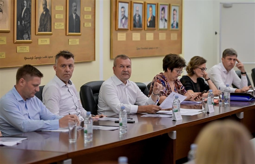 Na kolegiju župana Stričaka s načelnicima i gradonačelnicima o novom Prostornom planu i pomoći JURA-e