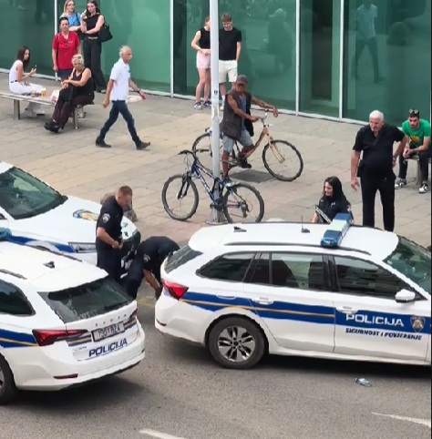 Brutalno uhićenje u Zagrebu: Policajac udario muškarca: “Kome se ti kur*iš“