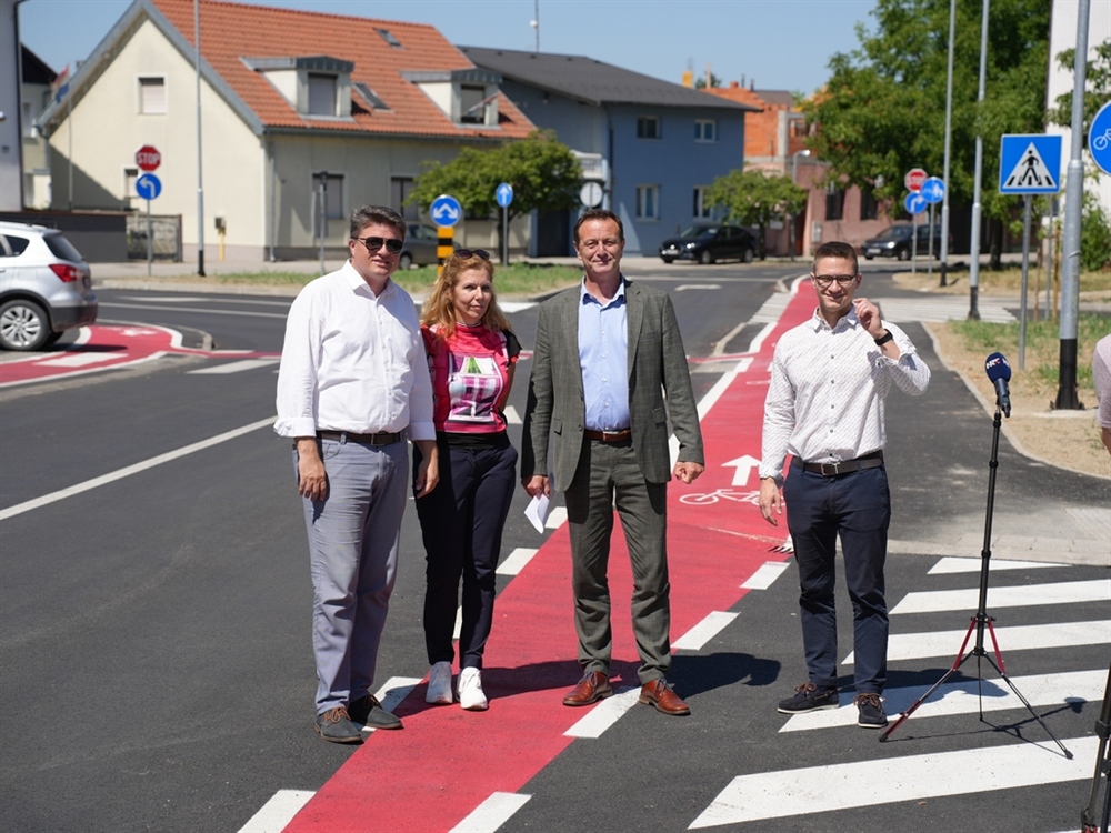 Završeni radovi u Ulici grada Ravensburga, najavljeni novi komunalni projekti