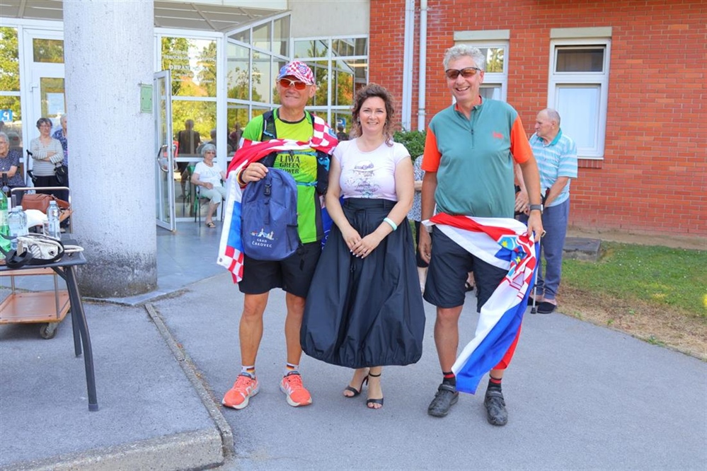 Od Njemačke do Čakovca za tatin 90. rođendan: Karlheinz pretrčao 763 km
