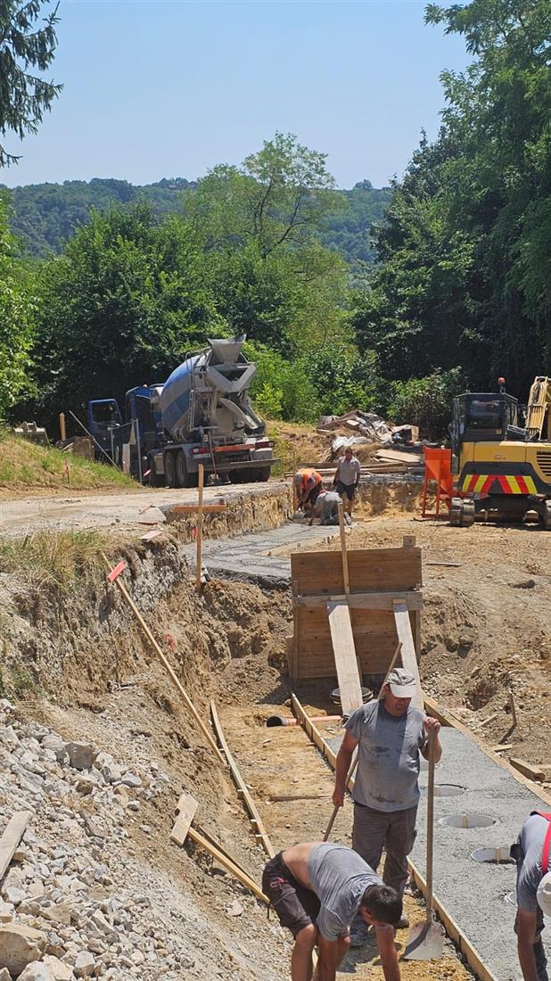 U tijeku sanacija najvećeg klizišta u Zlataru, vrijednost radova 95 tisuća eura