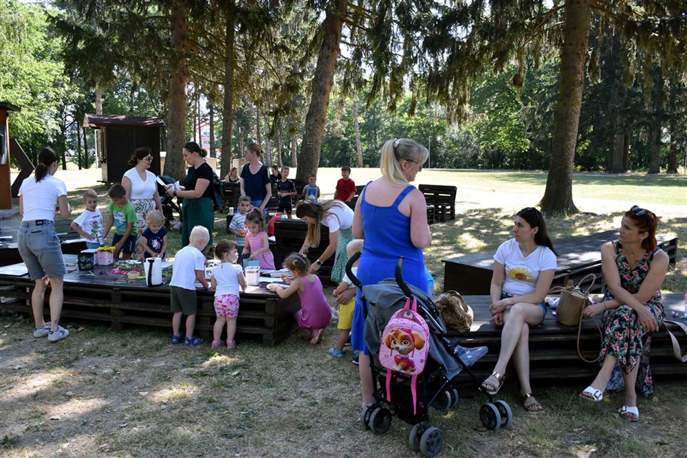 U Ludbregu, na Otoku mladosti održana je Šumska radionica - okupilo se mnoštvo djece