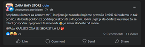 MUŽ NA KONCERT THOMPSONA POVEO LJUBAVNICU: Žena mu se osvetila svjetski!