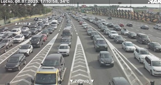 Gužve na autocestama: Kolona na Lučkom i kod Krapine u smjeru Slovenije