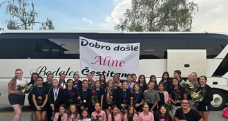Doma se vratile europske prvakinje, Mačanske mažoretkinje Alina – evo kako su ih dočekali Mačanci
