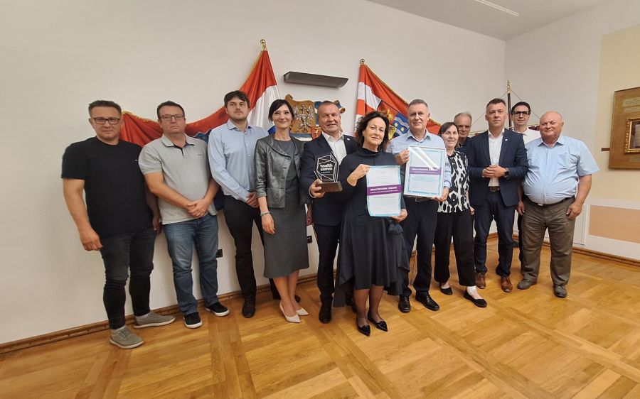Župan Stričak upriličio prijem za dobitnike nagrada za izvrsnost u zdravstvu HealthComm Awards 2025.