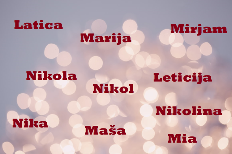 DANAS IM JE IMENDAN Uputite im lijepe želje