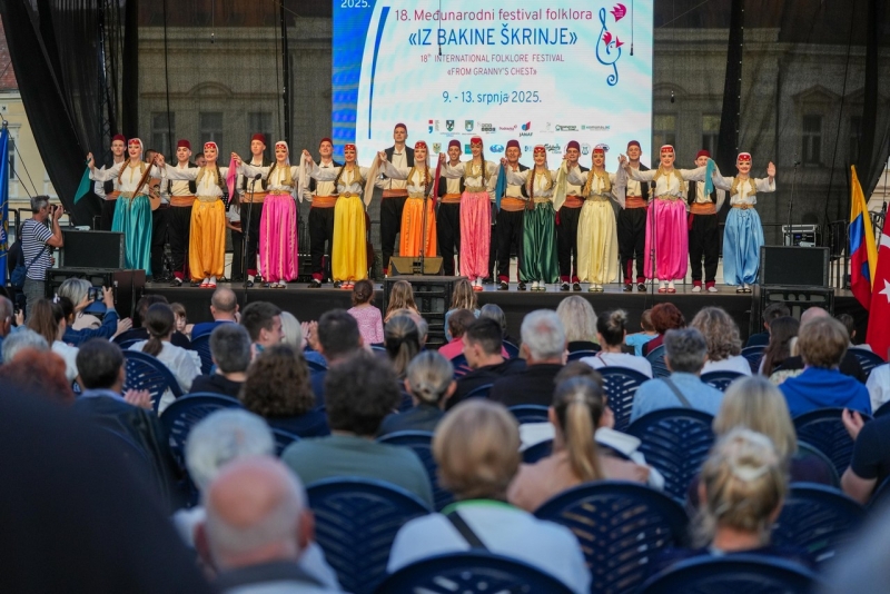 U Koprivnici svečano otvoren Međunarodni festival folklora