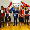 Zadnji dan festivala COFA: Predstavnike folklornih skupina s četiri kontinenta primio župan Stričak