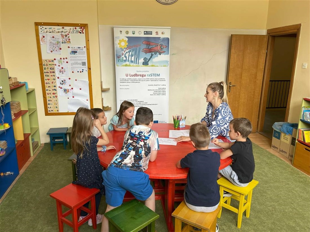U Ludbregu raSTEM : Prvi mjeseci projekta u znaku edukacije, kreativnosti i zabave