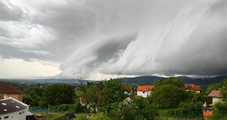 Vrijeme i dalje nestabilno: Kiša, grmljavina i vjetrovito vrijeme diljem zemlje