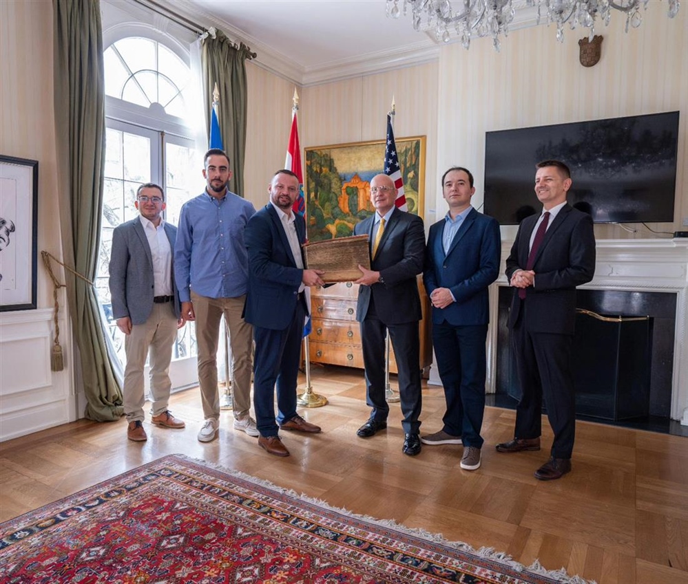 Gradonačelnik Šimunić na prijemu u Veleposlanstvu Republike Hrvatske u Washingtonu