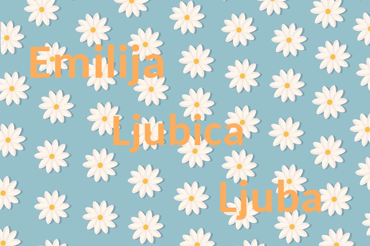IMENDANI Današnje slavljenice su Emilija, Ljuba i Ljubica, čestitajte im!