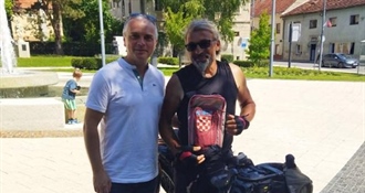 Nakon 7.000 kilometara biciklom - Ivan Benc stigao kući u Pregradu!