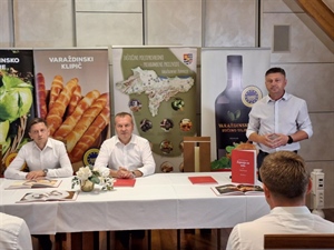 "Županija na stolu": Predstavljena nova kuharica s 20 recepata od zaštićenih proizvoda Varaždinske županije
