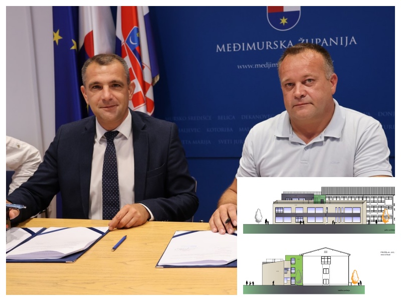 Župan Posavec potpisao ugovor za dogranju Osnovne škole u Murskom Središću vrijedan preko 4 milijuna eura