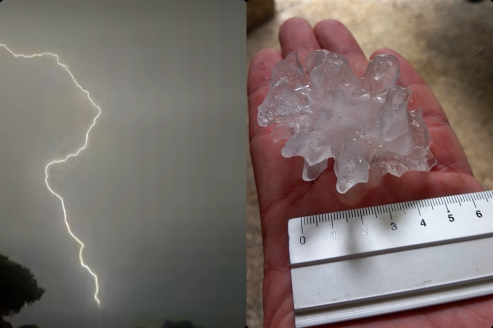 Nevrijeme poharalo Hrvatsku, kod Karlovca padala tuča promjera 5 cm!