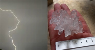 Nevrijeme poharalo Hrvatsku, kod Karlovca padala tuča promjera 5 cm!