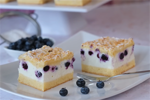 Lagana i fina - jogurt pita s borovnicama
