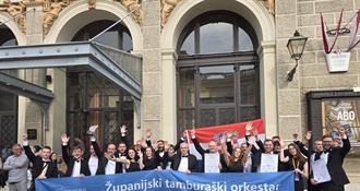 Veliki uspjeh Županijskog tamburaškog orkestra "Stjepan Bujan - Stipić" na Svjetskom festivalu u Beču