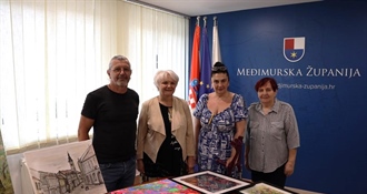 Slike i skulptura za pomoć potrebitima: Likovno udruženje Čakovec darovalo djela Zakladi Katruža