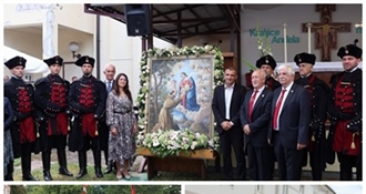 U Čakovcu proslavljen blagdan Gospe od Anđela - Župan Posavec s vjernicima u molitvi i procesiji