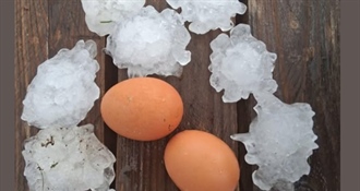 U Sloveniji pala tuča veličine jajeta - Budite na oprezu, možda nevrijeme prijeđe granicu!