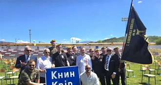 U podizanju hrvatske zastave na tvrđavi sudjelovali i pripadnici „Roda“ te "Puma" , a svečanosti prisustvovao i župan Stričak