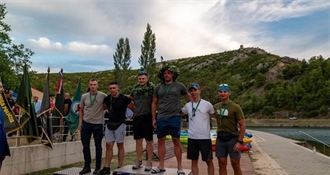 Zagorski policajci Luka Špehar i Sandro Šlogar treći na Prvom kajak kupu –POSKOK 2025.