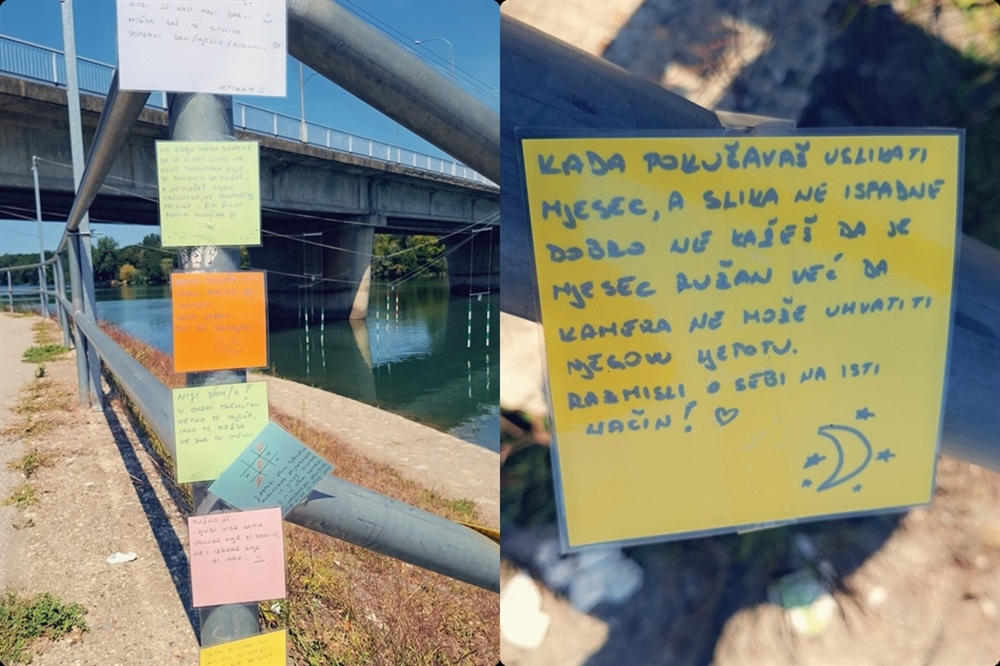 „Male, ali velike poruke! Uz Dravu osvanule motivirajuće poruke koje razveseljuju prolaznike
