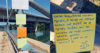 „Male, ali velike poruke! Uz Dravu osvanule motivirajuće poruke koje razveseljuju prolaznike