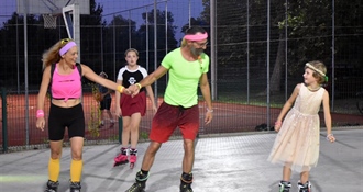 Disco večer na rolama oduševila male i velike Ludbrežane i njihove goste