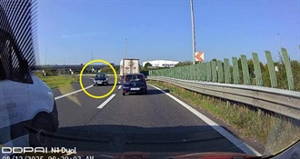 Opasna vožnja u suprotnom smjeru na A1 kod Karlovca: kombi jedva izbjegao frontalni sudar