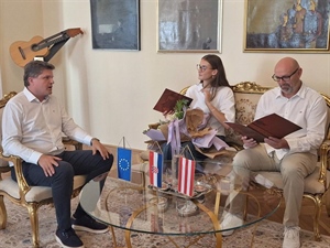 U varaždinskoj vijećnici prijem za atletičarku Janu Koščak, europsku juniorsku prvakinju u sedmoboju