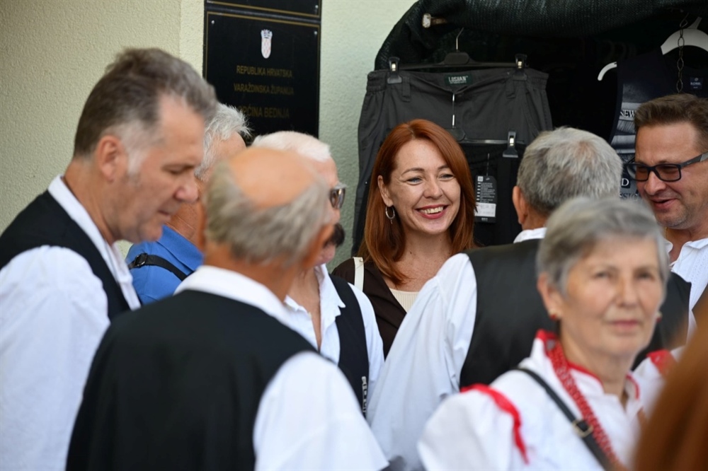 Zamjenica župana Silvija Zagorec na obilježavanju blagdana Velike Gospe u Bednji
