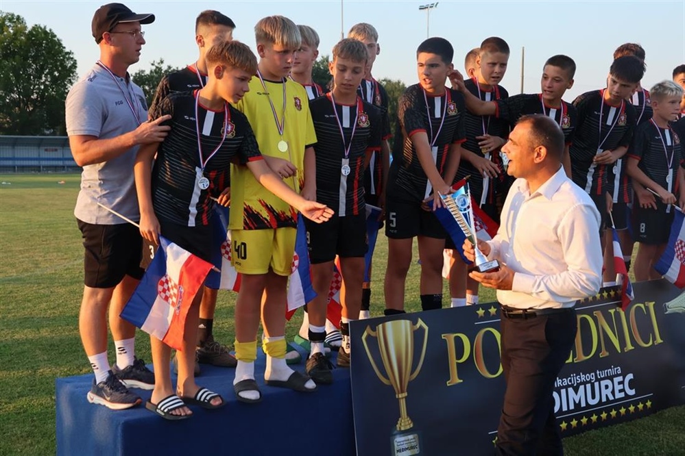 Nogometna uzbuđenja u Međimurju: Mladi talenti iz Hrvatske i Europe na 27. Međunarodnom turniru, podršku im dao i župan Posavec