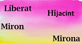 Današnji slavljenici. Njihova su imena rijetka, ali lijepa