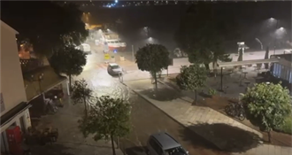 Snažno nevrijeme pogodilo Istru, cijela Hrvatska danas pod meteoalarmima
