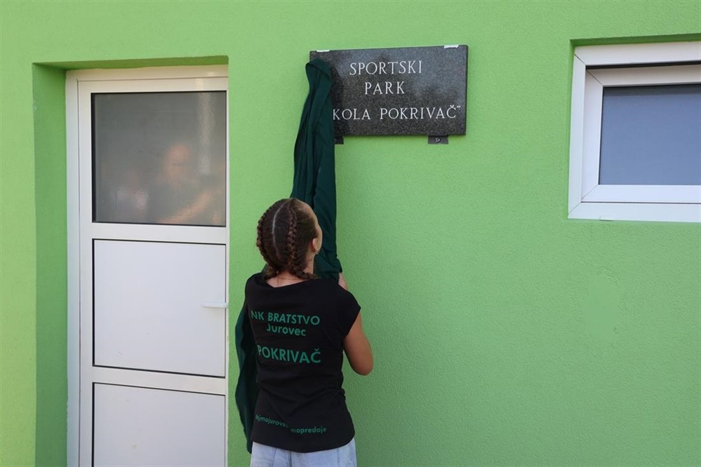 Djeca će igrati, a Nikola će živjeti - otvoren Sportski park „Nikola Pokrivač“