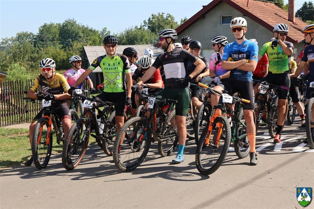 Župan Golubić na XCM Rotor&Robin 2025 – MTB utrci u Glogovcu - natjecalo se 120 biciklista na stazama 30 i 60 kilometara