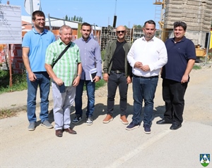 Župan Golubić obišao radove dogradnje križevačke gimnazije, projekta vrijednog 2,8 milijuna eura