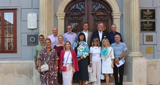 Varaždinski gradonačelnik ugostio rotarijance i oprostio se od ravnatelja 6. osnovne škole
