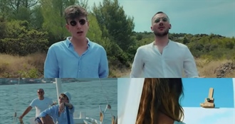 Dino i Karla Miklaužić te Antonio Hranić objavili spot za pjesmu 'Plavi akvarel' – pogledajte ga